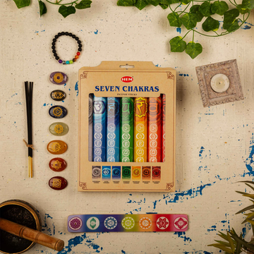 HEM Seven Chakra Gift pack of 7 (20 Sticks Each)