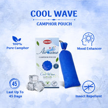 Load image into Gallery viewer, HEM Cool Wave Camphor Pouch Pack of 2 (60g Each)
