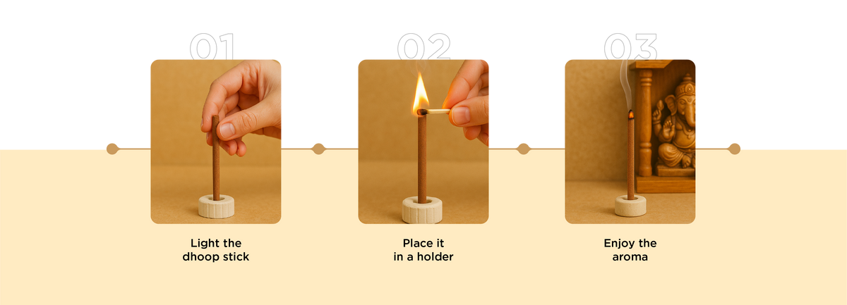 3 Simple Steps - Desktop