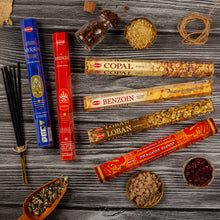 Load image into Gallery viewer, HEM Resin collection Incense Sticks combo pack of 6 (20 Sticks Each)
