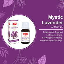 Load image into Gallery viewer, HEM Mystic Lavender Aroma Oil (10 ml)
