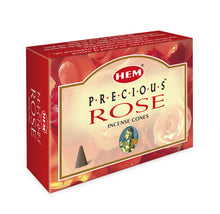 Load image into Gallery viewer, Precious Rose Incense Cones - Pack of 12 (5800598306973)
