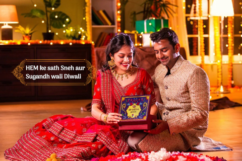 HEM ke sath Sneh aur Sugandh wali Diwali - A Festival of Love, Light, and Fragrance