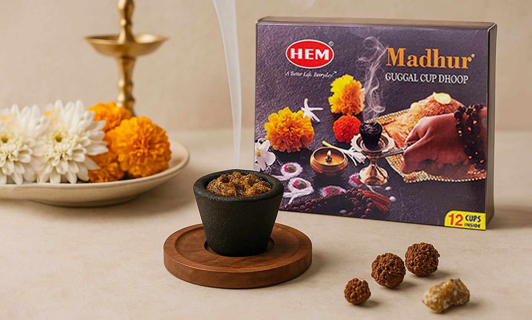 The Magic of Sambrani: Benefits, Uses & How to Burn It Right