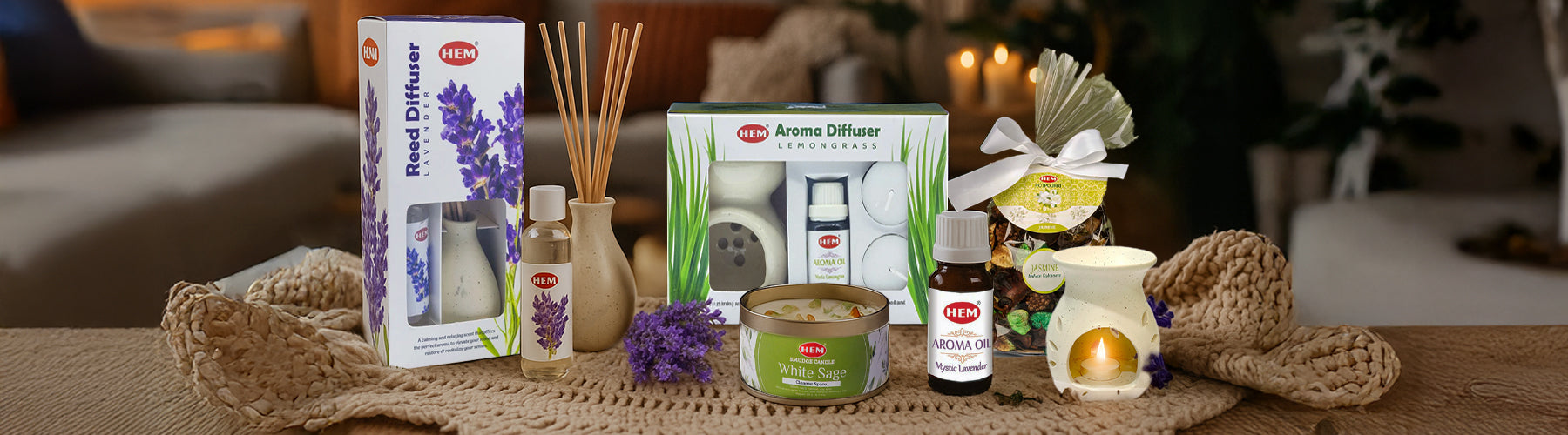 Buy Home Fragrance Online in India | HEM Fragrances