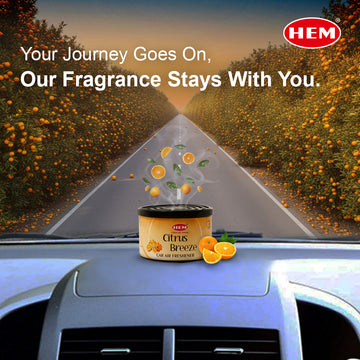 HEM Citrus Breeze Car Air Freshener
