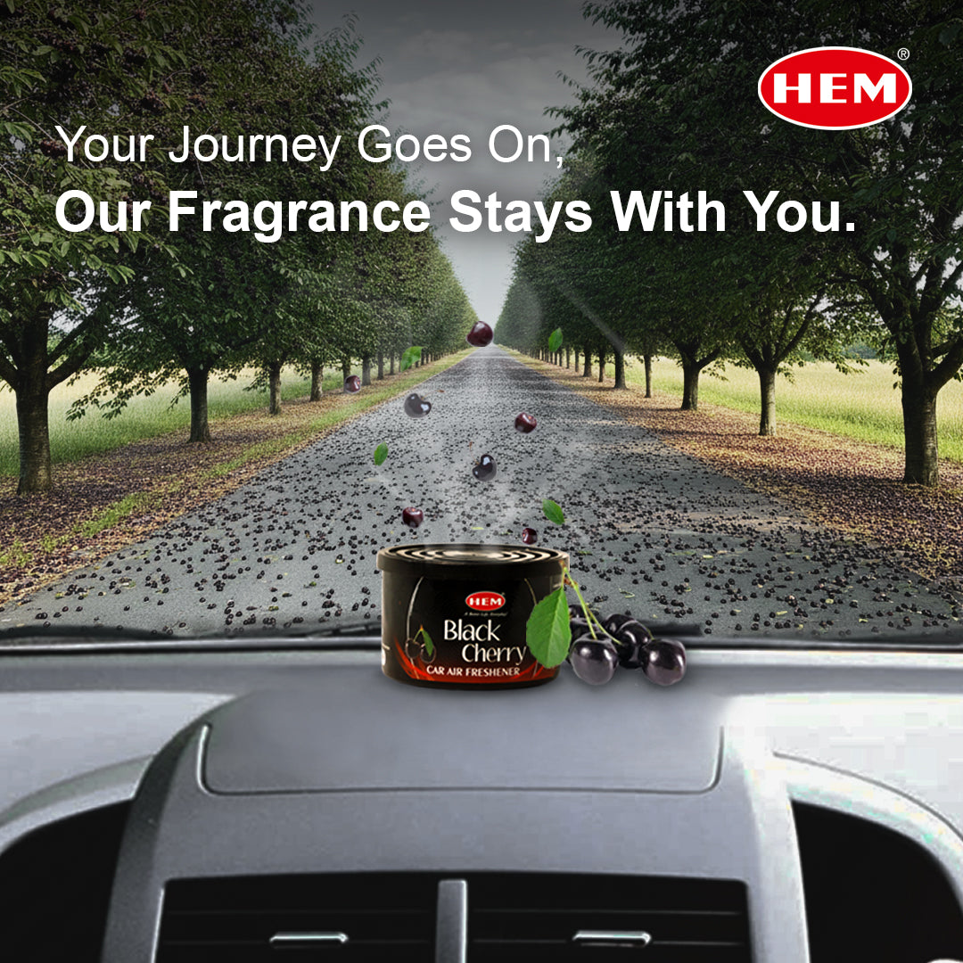 HEM Black Cherry Car Air Freshener