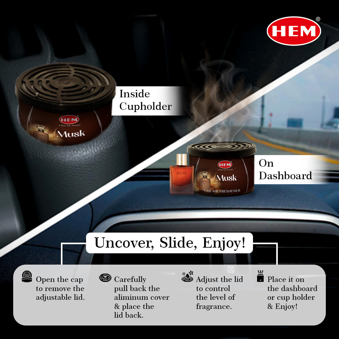 HEM Musk Car Air Freshener