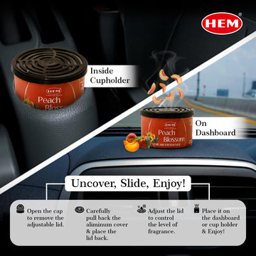 HEM Peach Blossom Car Air Freshener