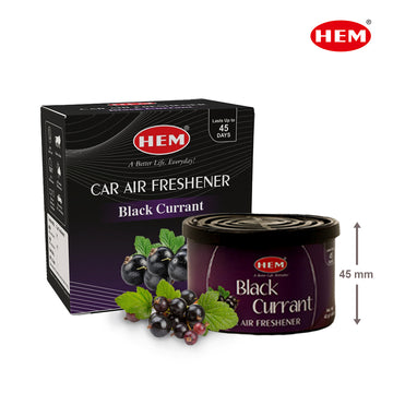 HEM Black Current Car Air Freshener