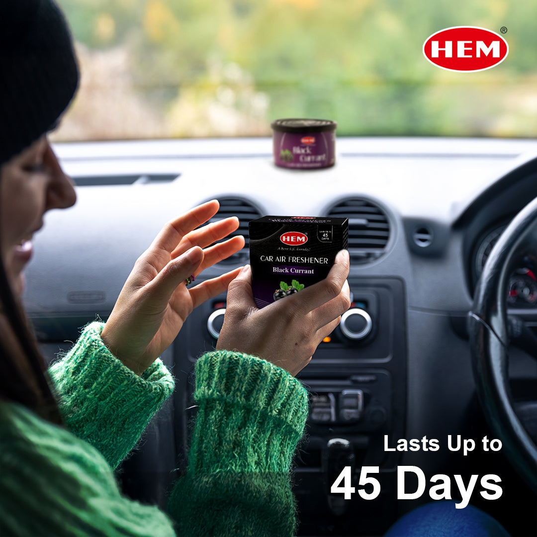 HEM Black Current Car Air Freshener