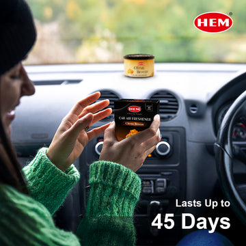 HEM Citrus Breeze Car Air Freshener