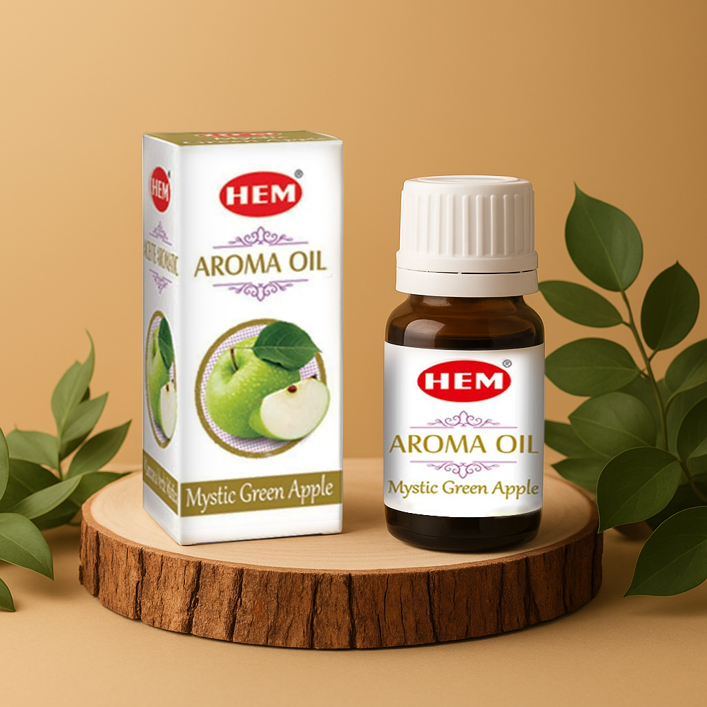 HEM Mystic Green Apple Aroma Oil (10 ml)