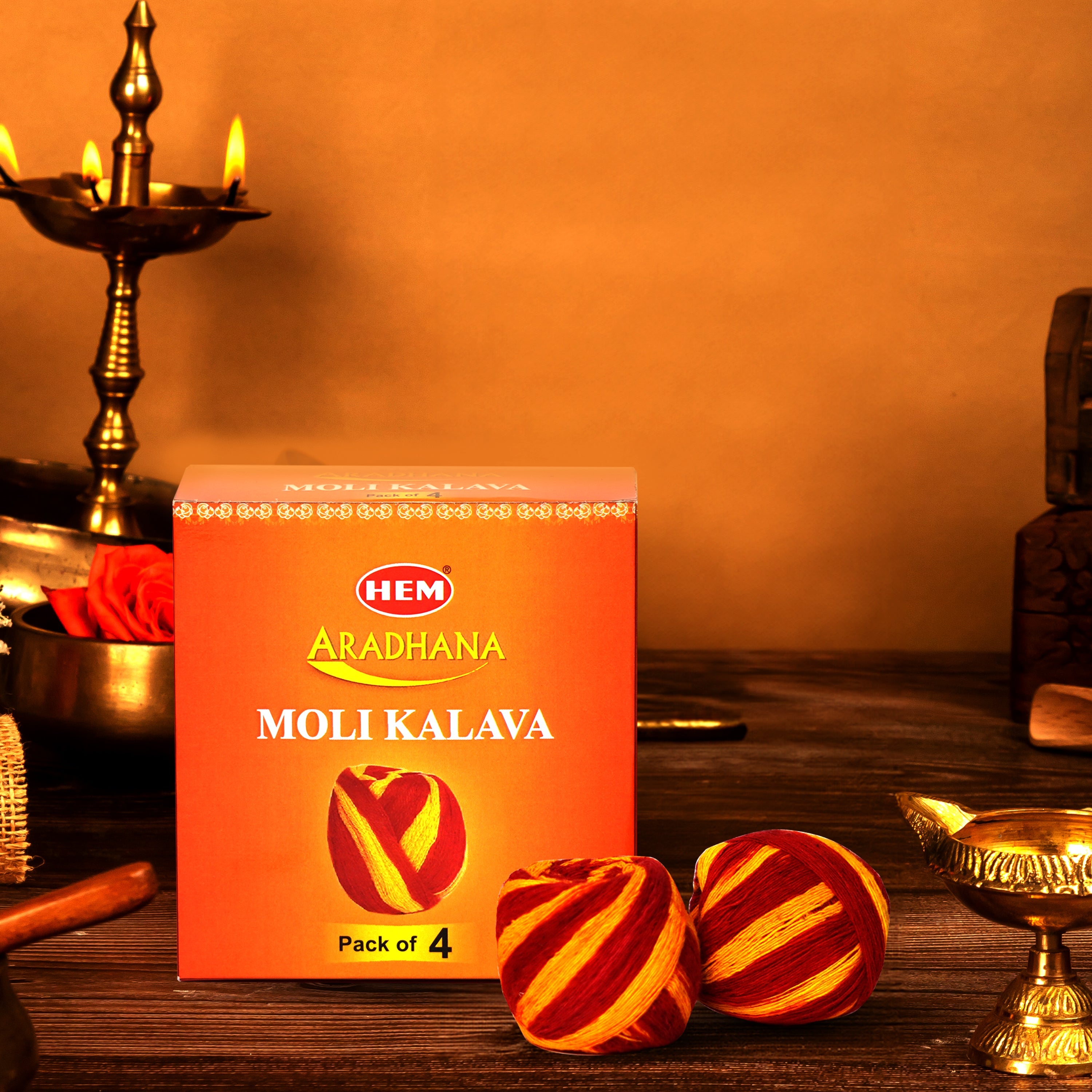 HEM Aradhana Moli Kalava Pack of 5