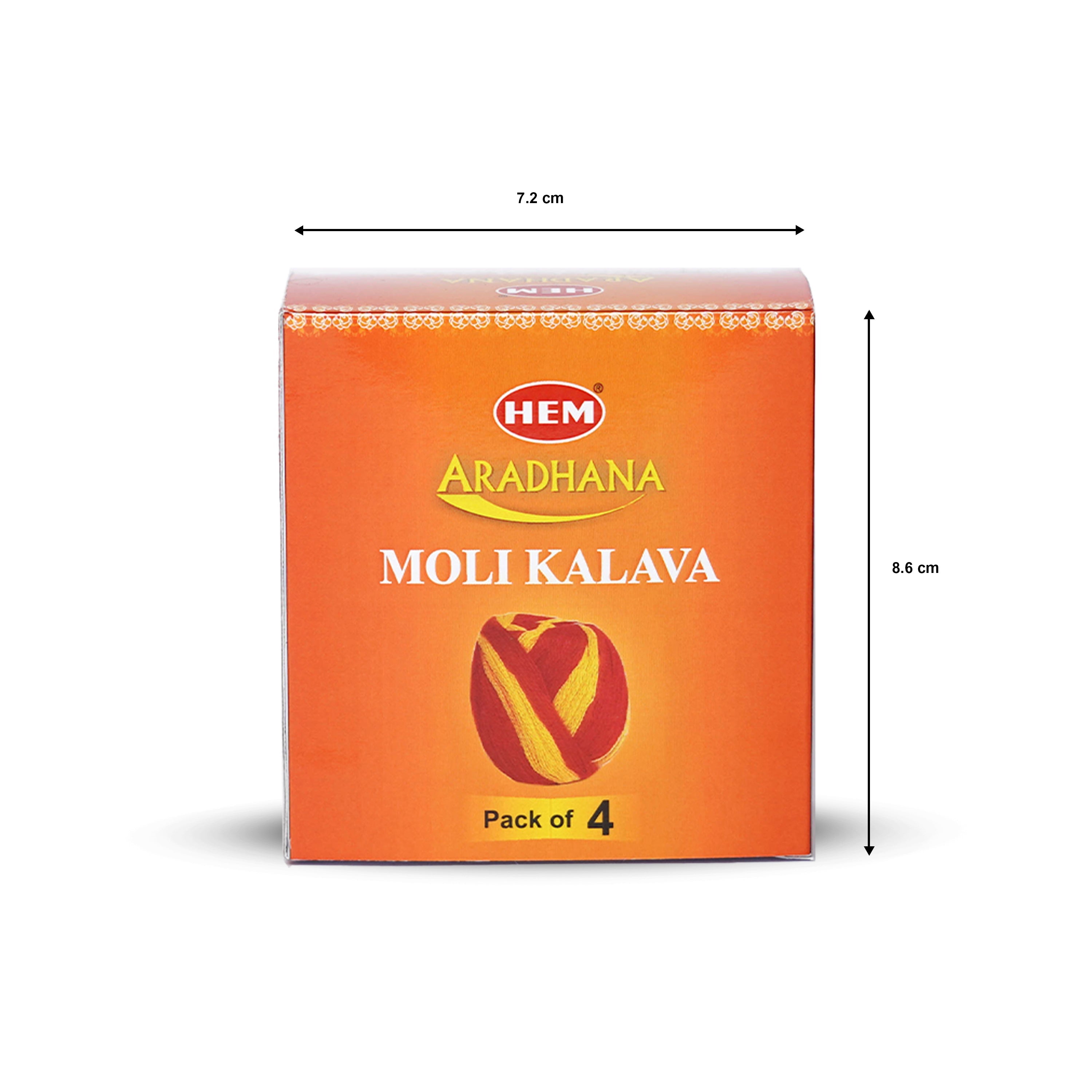 HEM Aradhana Moli Kalava Pack of 5