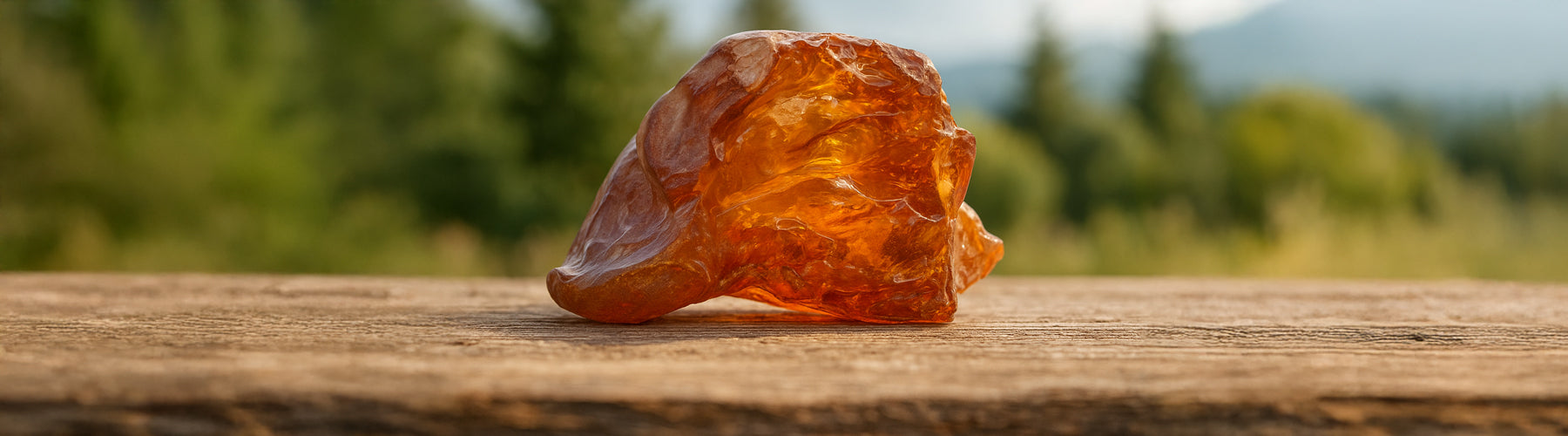 Warm. Earthy. Amber.