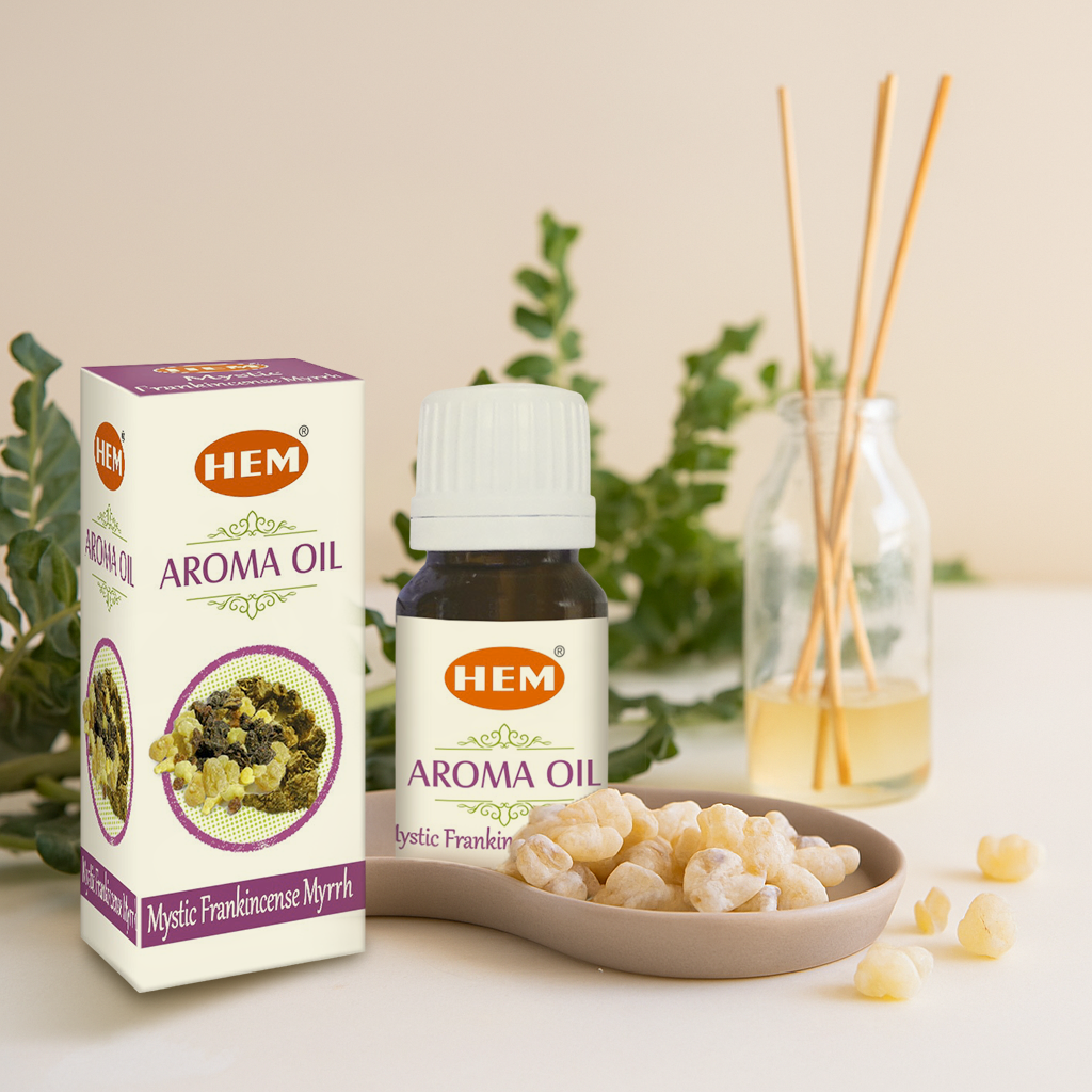HEM Mystic Frankincense Myrrh Aroma Oil (10 ml)