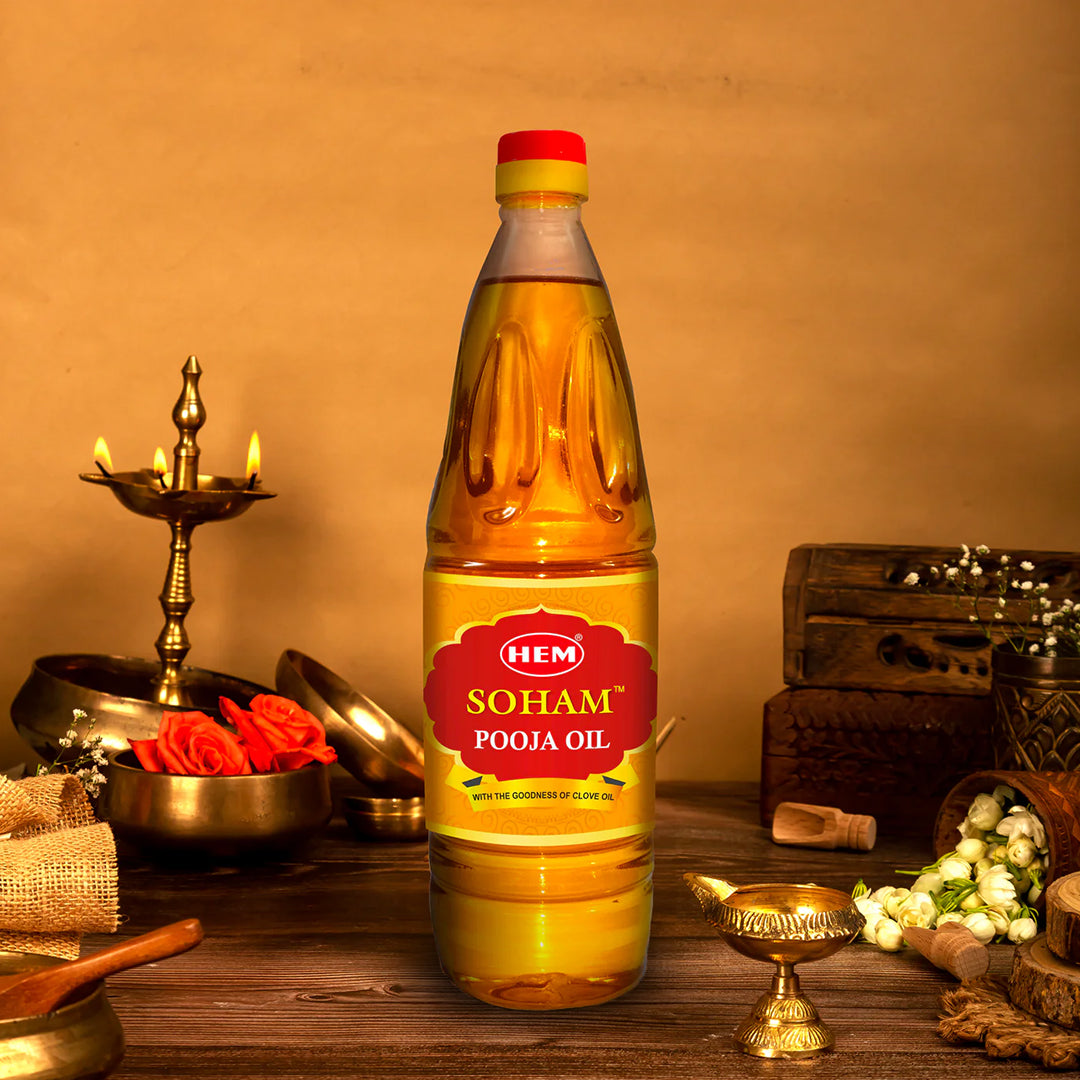 HEM Soham Pooja Oil (900 ml)