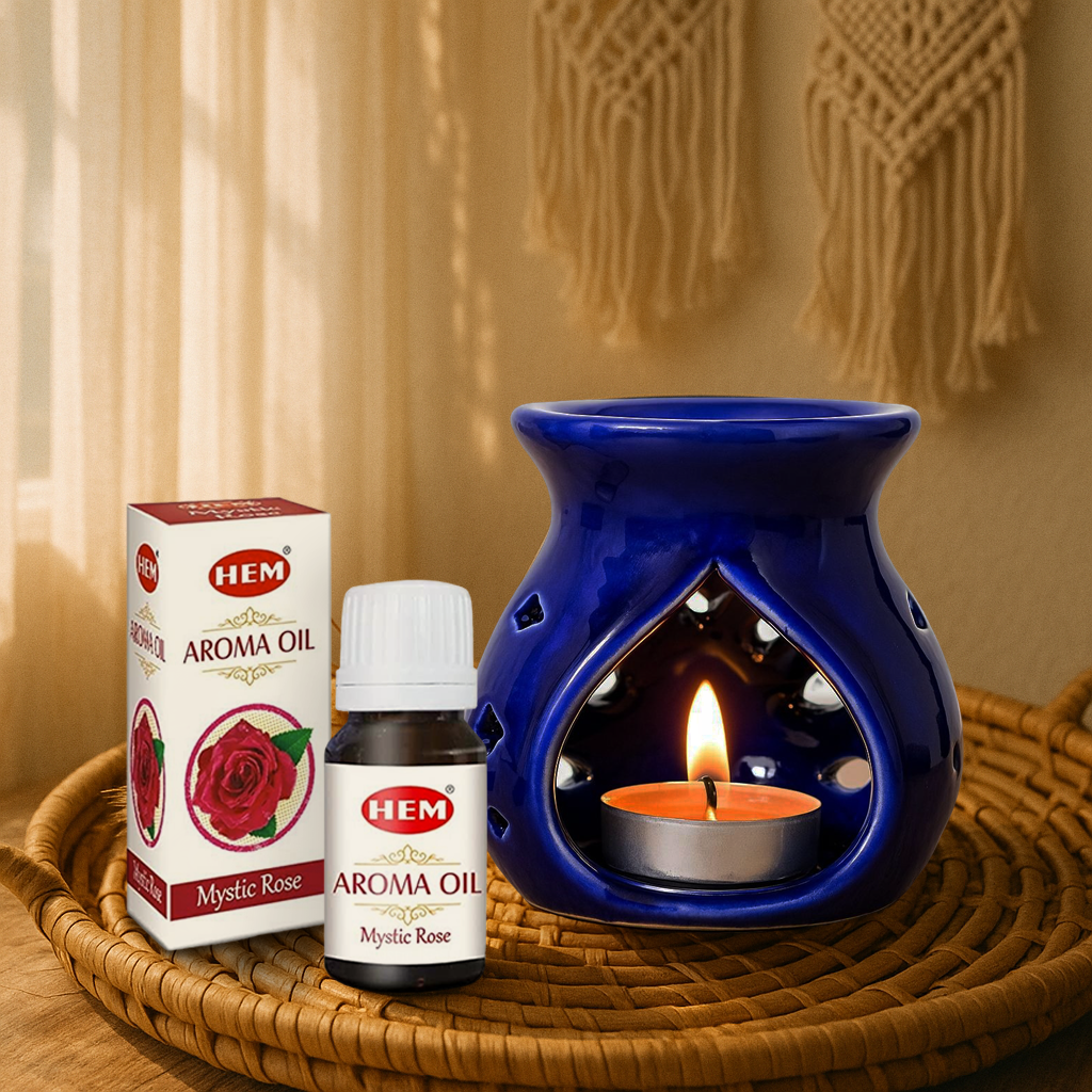 HEM Mystic Rose Aroma Diffuser Gift Set