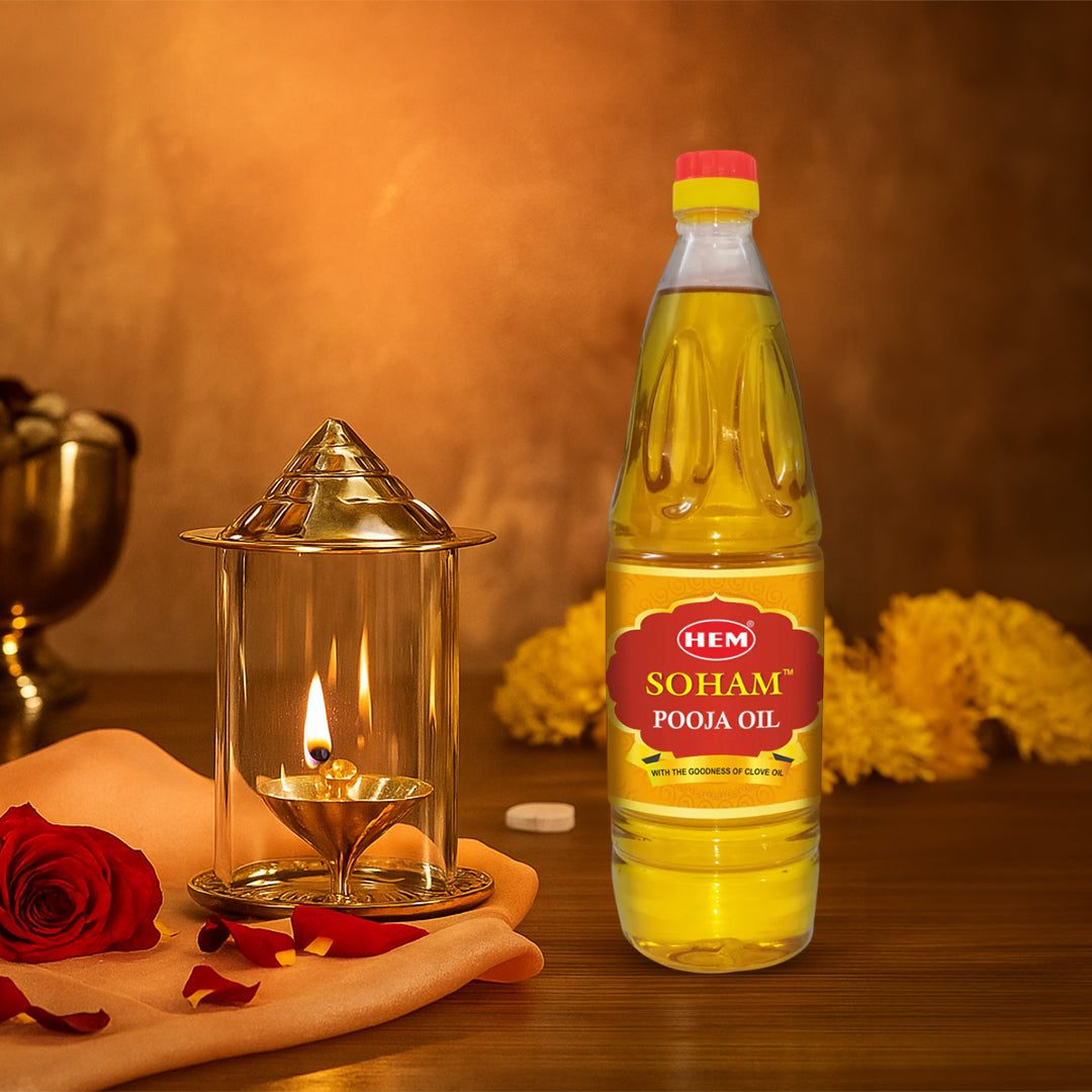 HEM Soham Pooja Oil (900 ml)