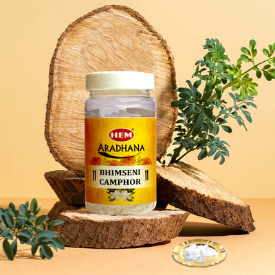 HEM Aradhana Bhimseni Camphor - 100g