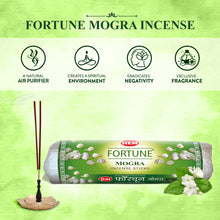Load image into Gallery viewer, HEM Fortune Mogra Incense Sticks - Pack of 2 (250g Each)

