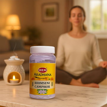 HEM Aradhana Bhimseni Camphor - 100g