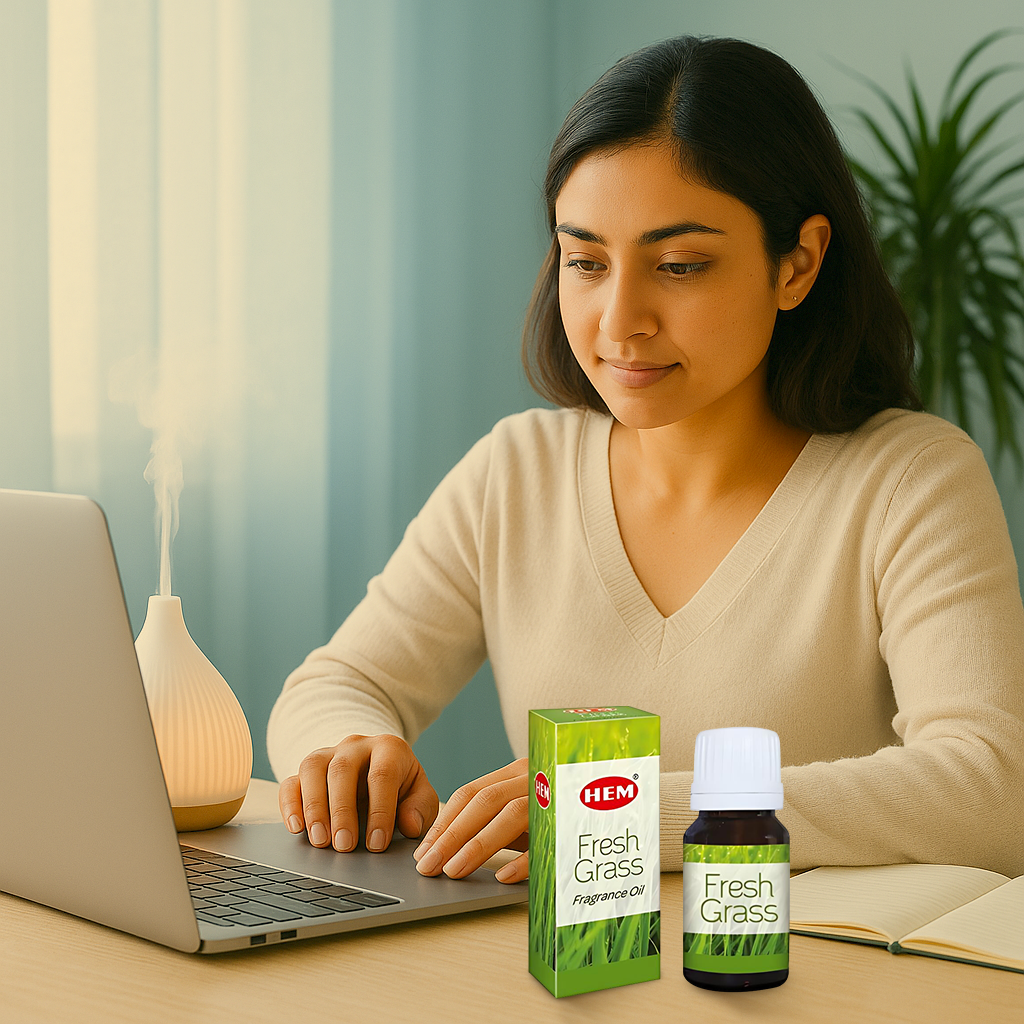 HEM Fresh Grass Fragrance Oil (10 ml)