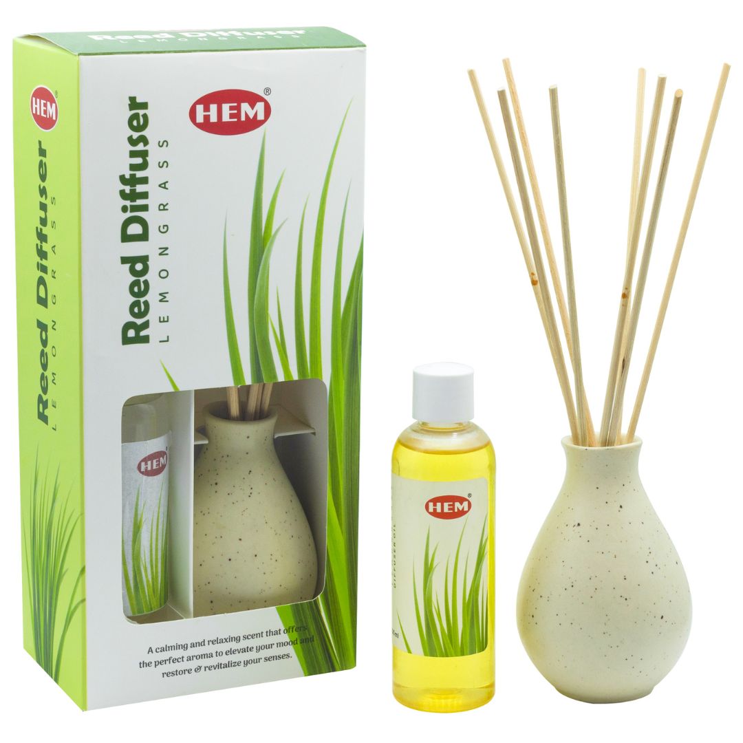 HEM Lemongrass Reed Diffusers 100ml – HEM Fragrances