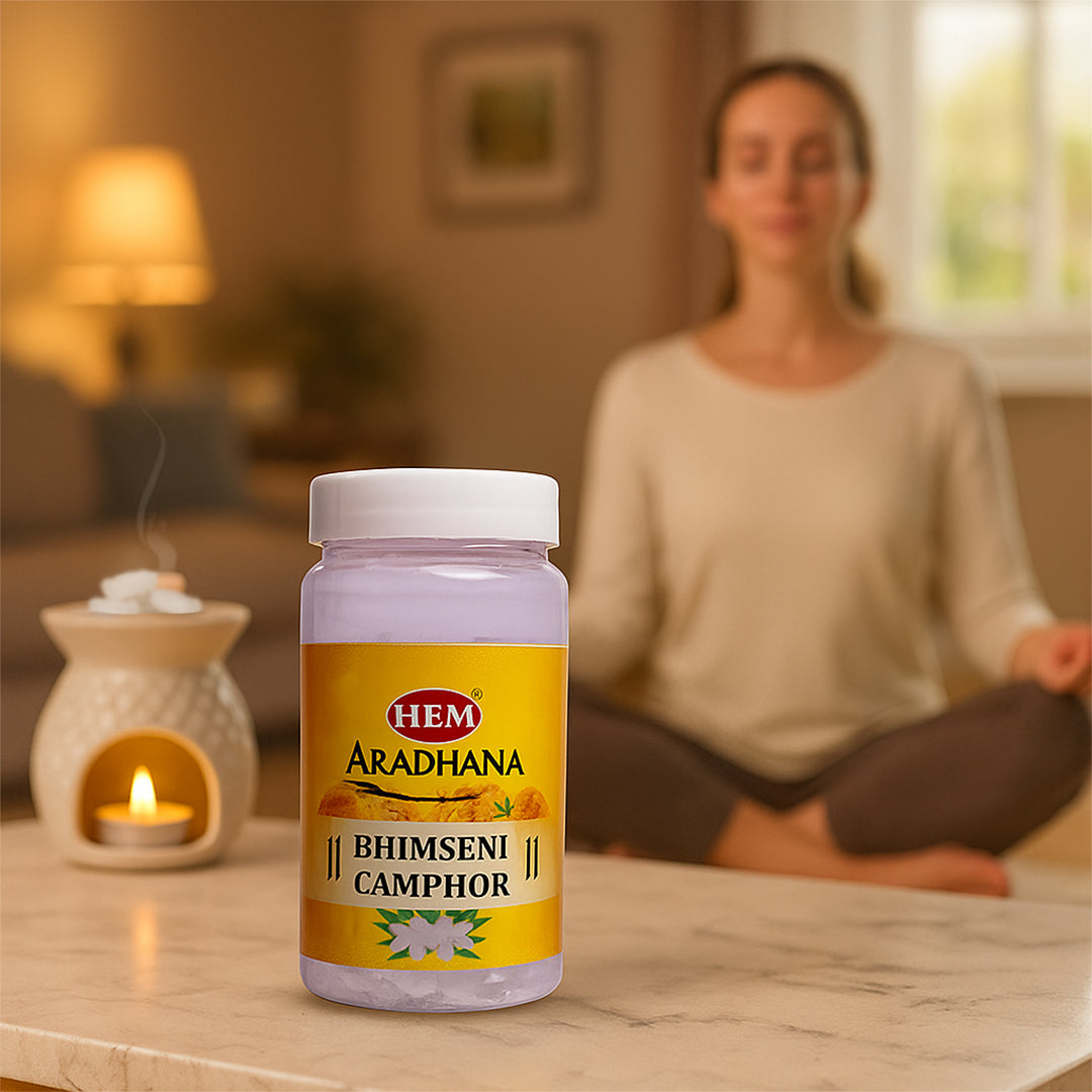 HEM Aradhana Bhimseni Camphor - 100g