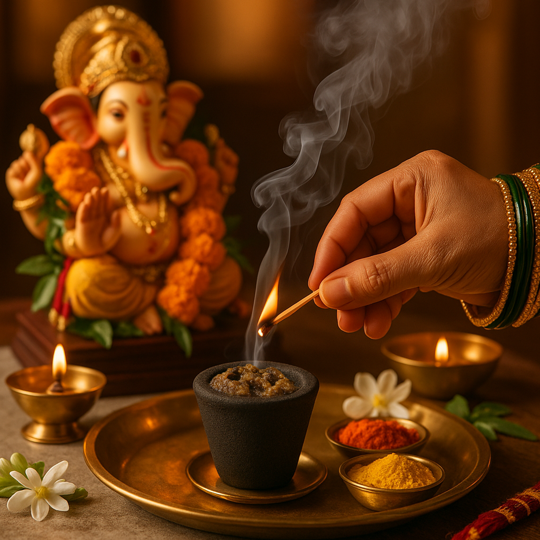 HEM Madhur Guggal cup Dhoop pack of 3 (12 cups per box)