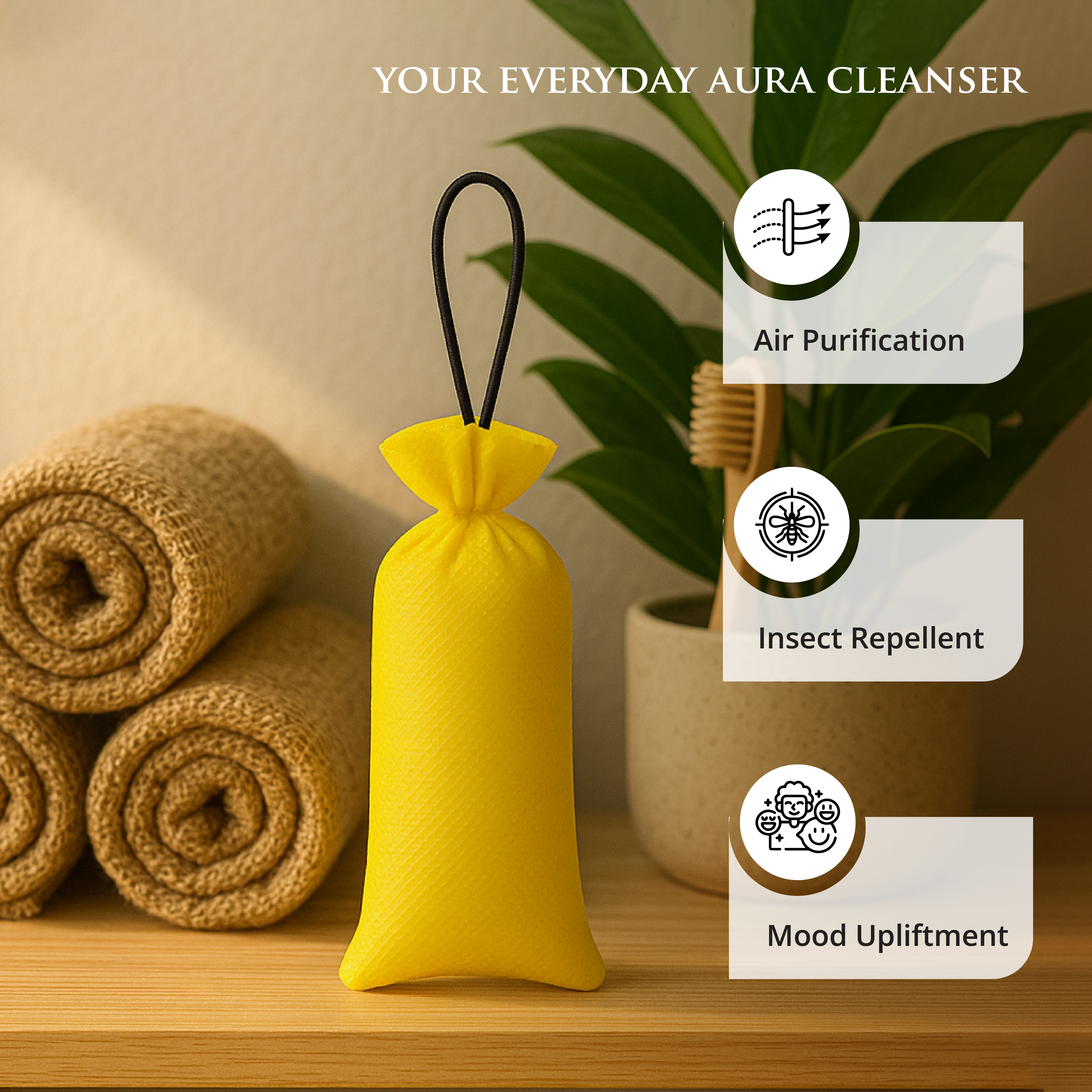 HEM Lemongrass Camphor Pouch Pack of 2 (60g Each)