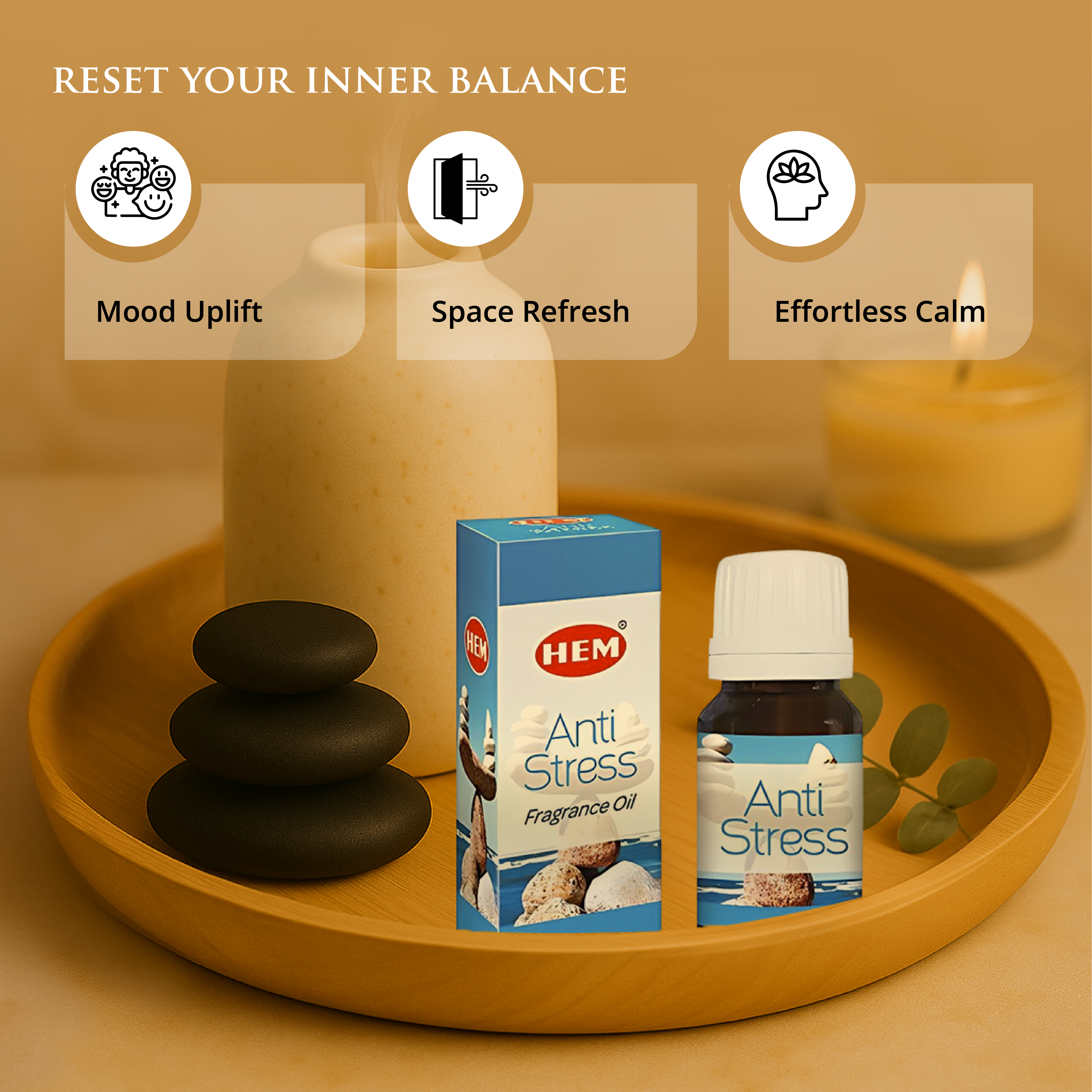 HEM Anti Stress Fragrance Oil (10 ml)