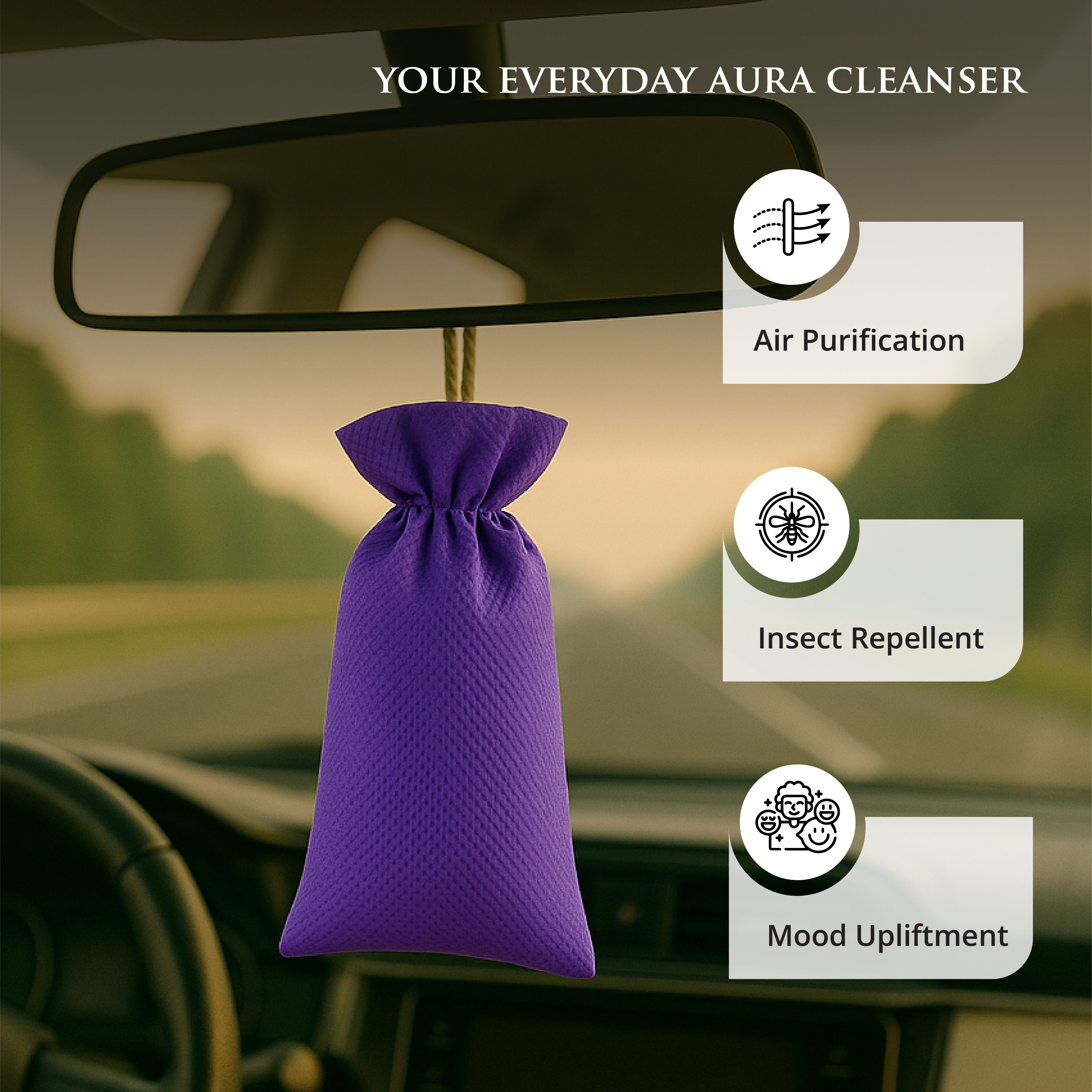 HEM Lavender Camphor Pouch Pack of 2 (60g Each)