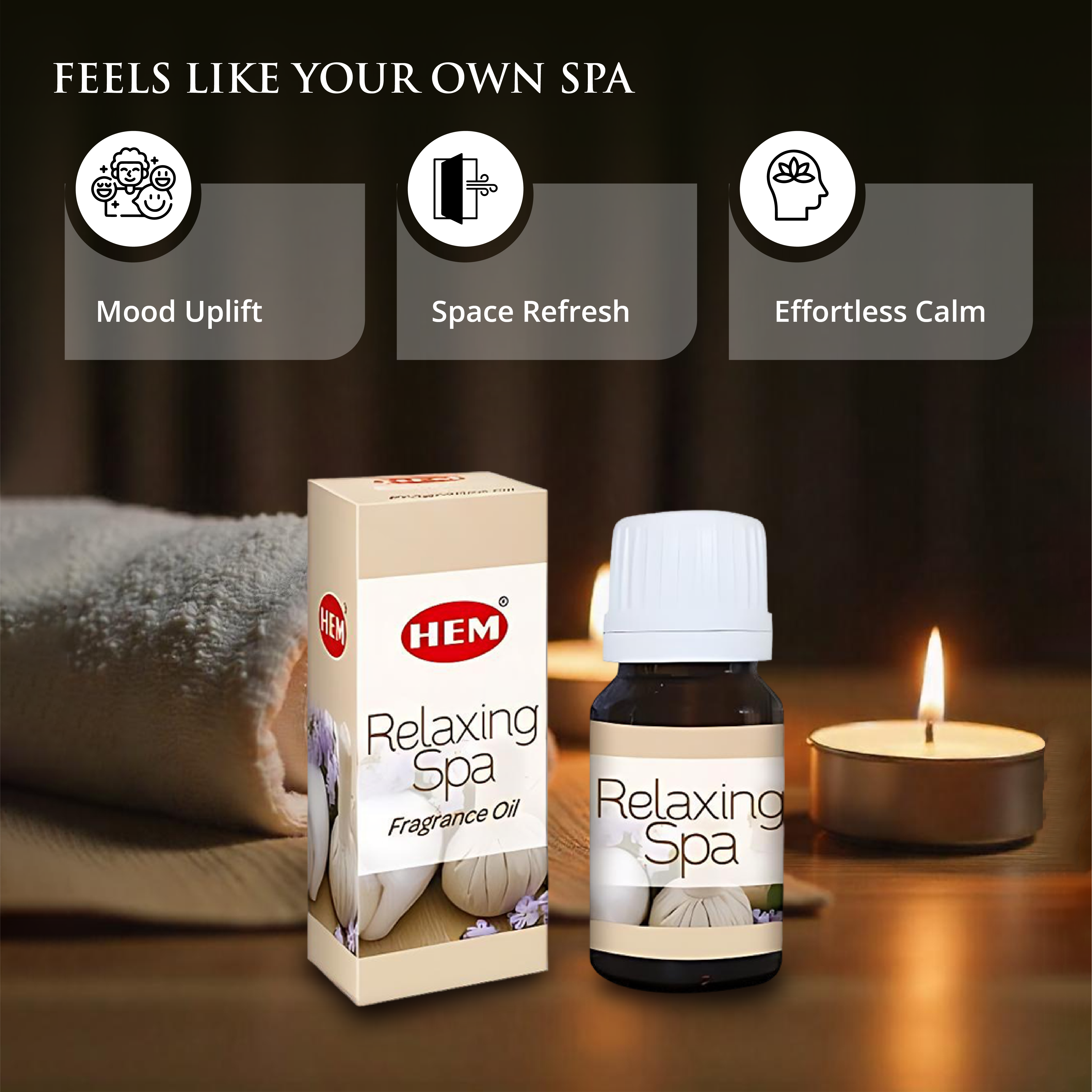 HEM Relaxing Spa Fragrance Oil (10 ml)