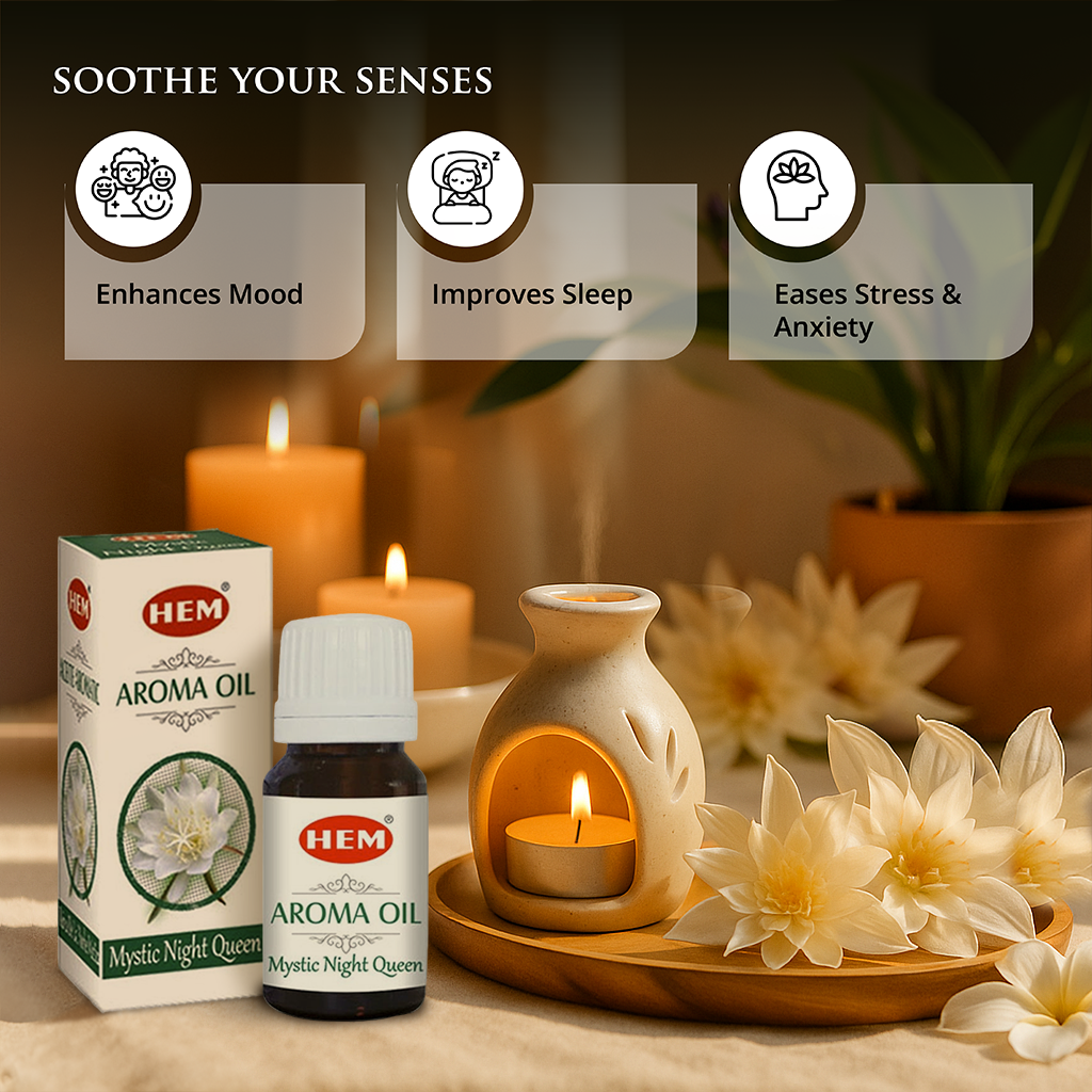 HEM Mystic Night Queen Aroma Oil (10 ml)