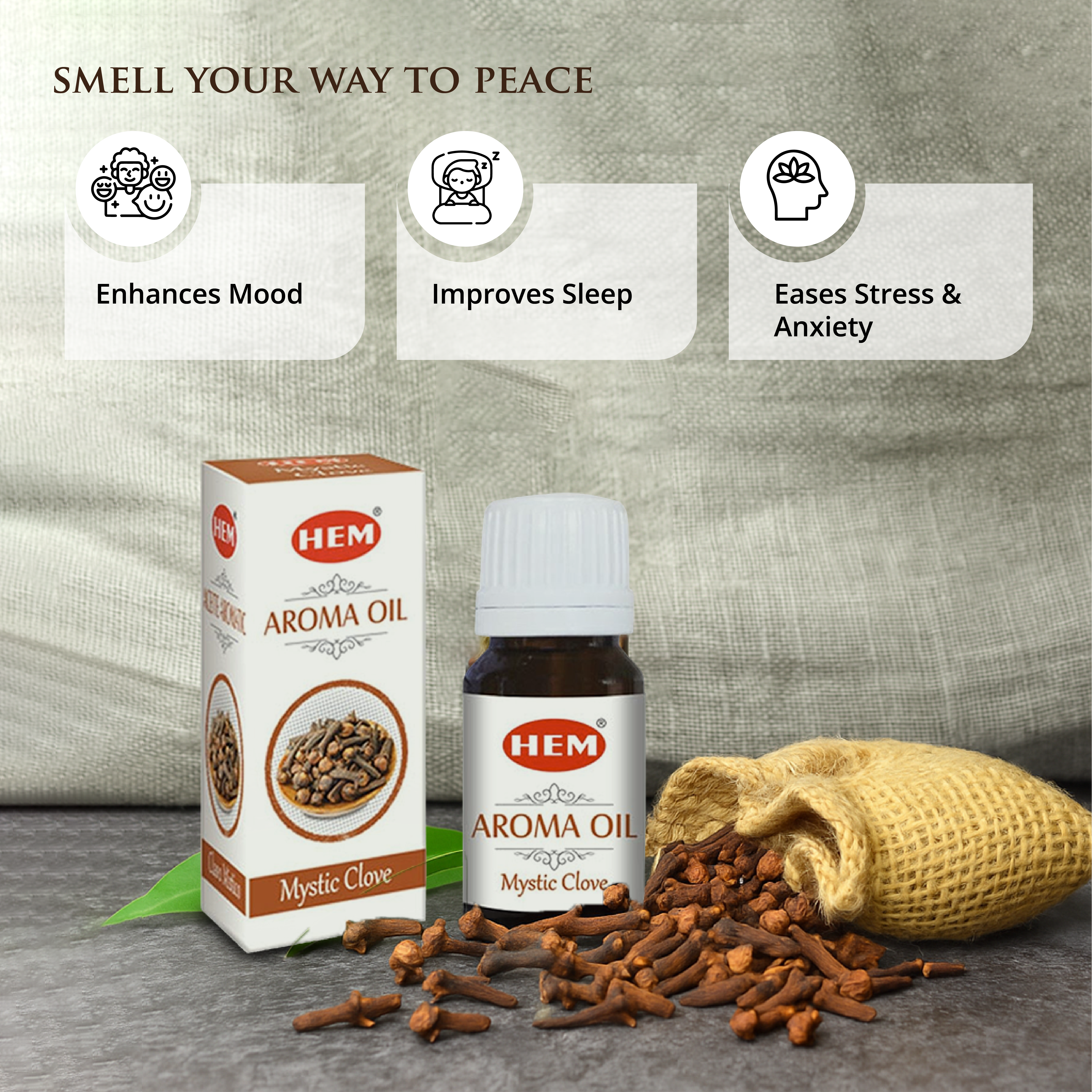 HEM Mystic Clove Aroma Oil (10 ml)