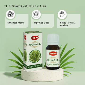 HEM Mystic Citronella Aroma Oil (10 ml)