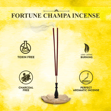 Toxin Free, Long Lasting, Charcoal free & aromatic Champa incense sticks