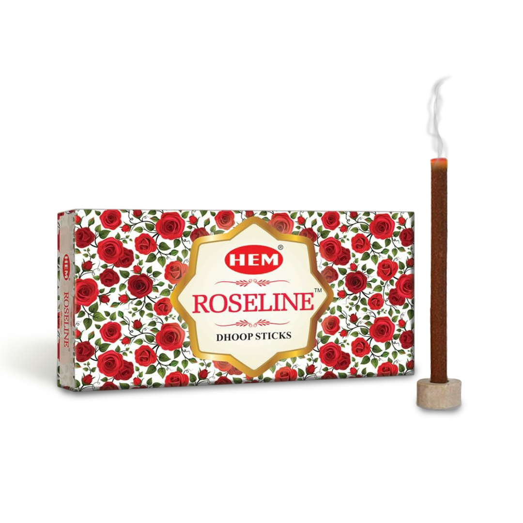 HEM Roseline Dhoop Sticks - Pack of 5