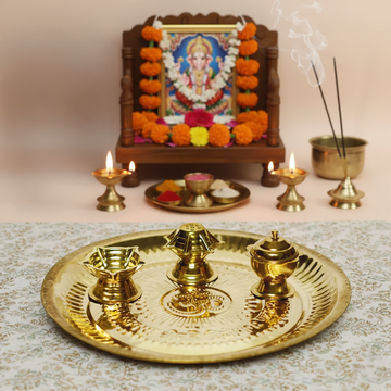 HEM Aradhana Pooja Thali Set