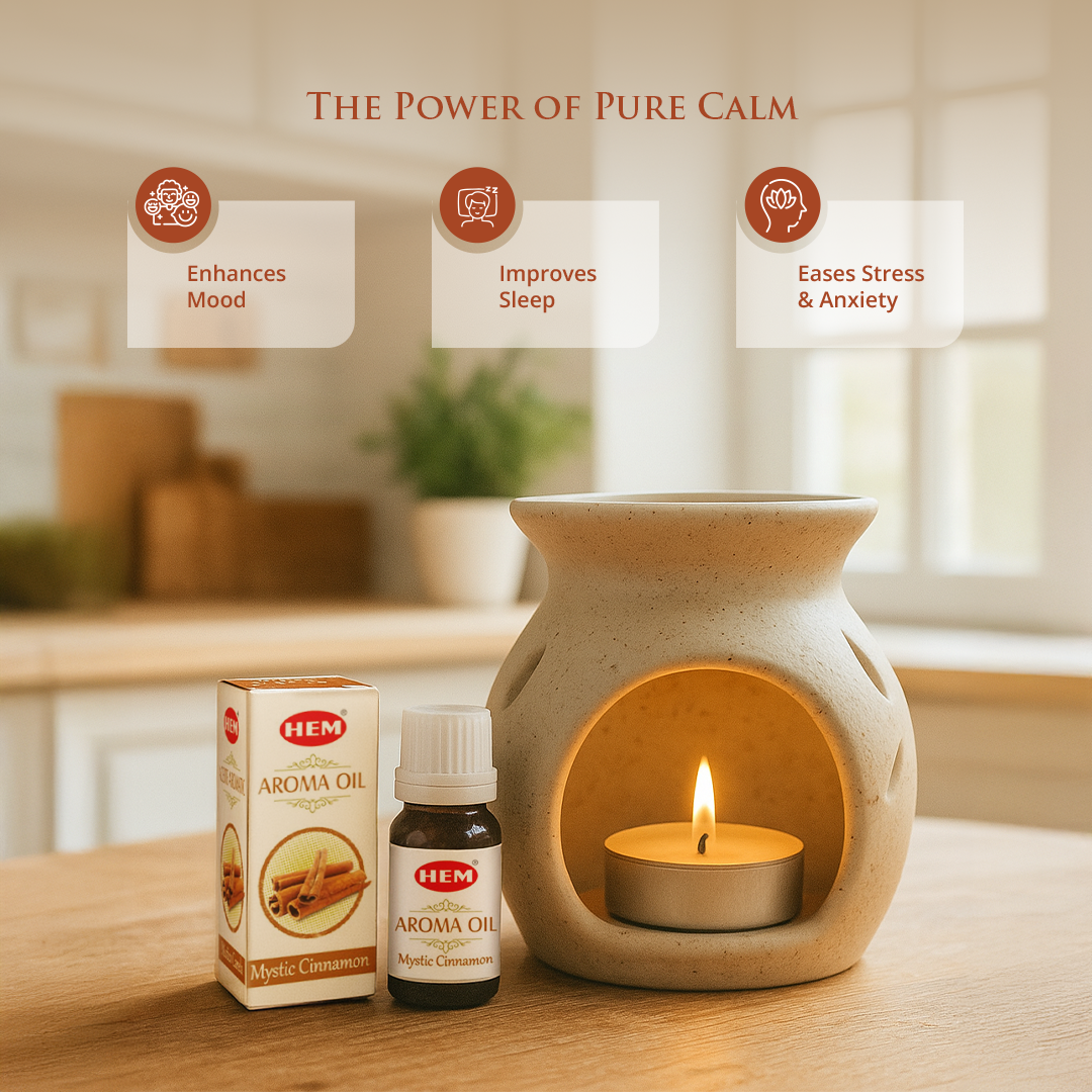 HEM Mystic Cinnamon Aroma Oil (10 ml)