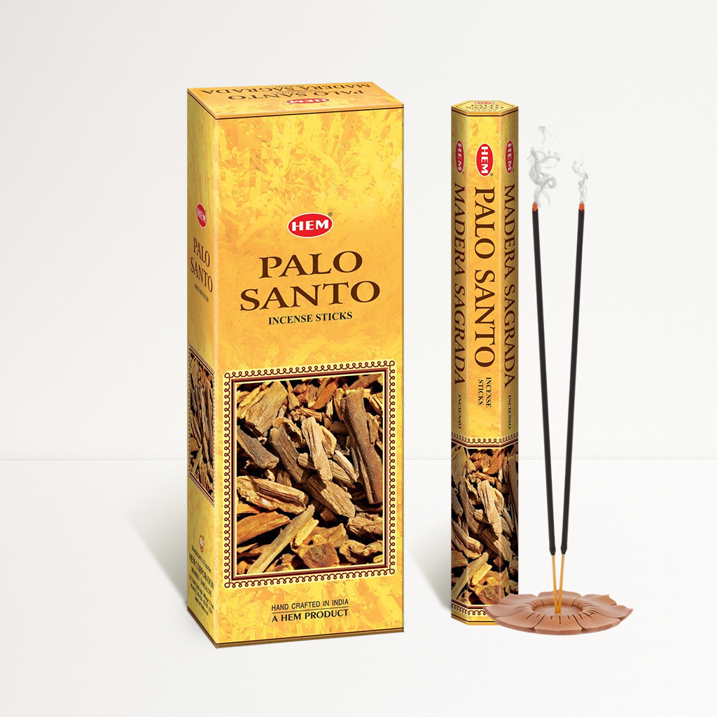 HEM Palo Santo Incense Sticks - Pack of 6 (20 Sticks Each)
