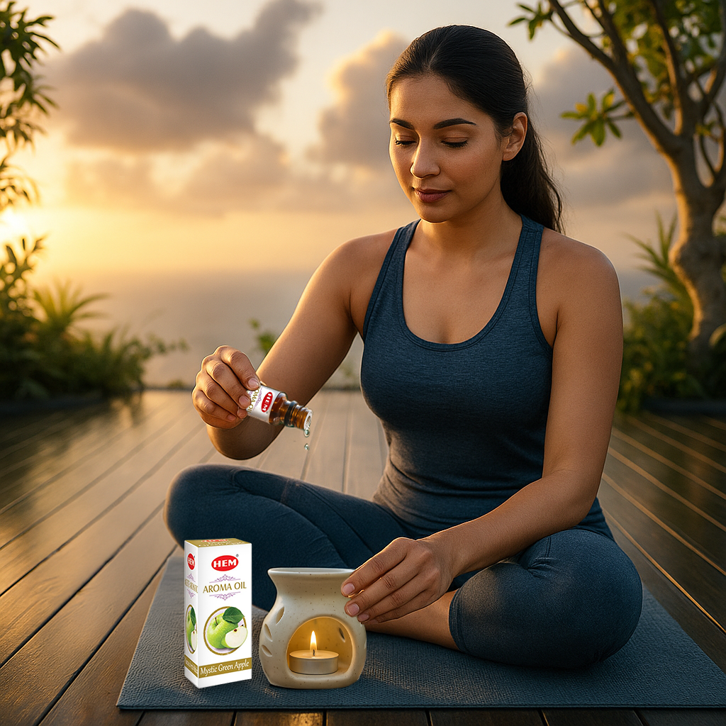 HEM Mystic Green Apple Aroma Oil (10 ml)