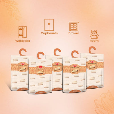 HEM Sandal Fragrance Sachet Pack of 5