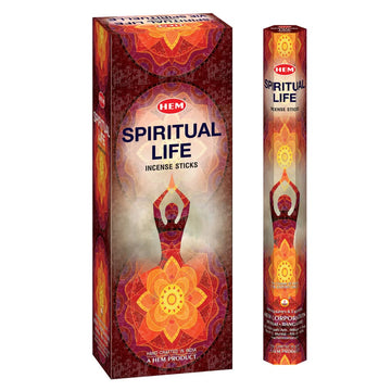 HEM Spiritual Life Incense Sticks - Pack of 6 (20 Sticks Each)