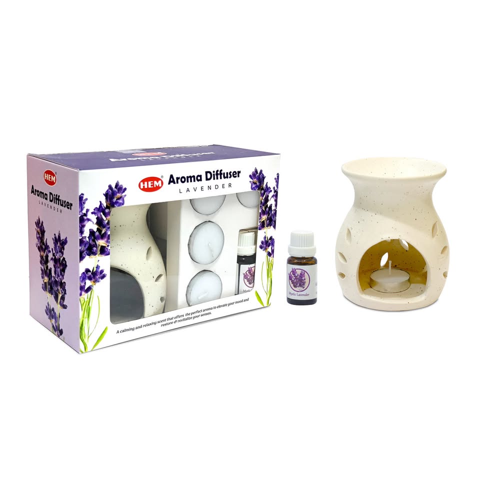 HEM Lavender Aroma Diffuser Gift Set