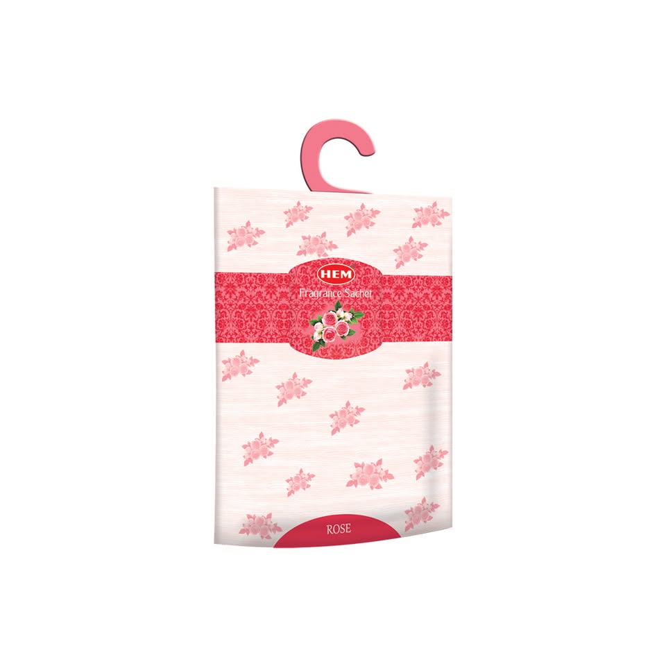 HEM Rose Fragrance Sachet Pack of 5