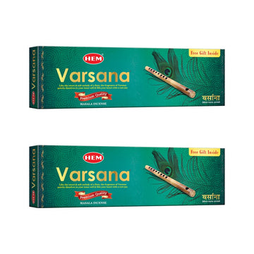 HEM Varsana Masala Incense Sticks - Pack of 2 (50g Each)