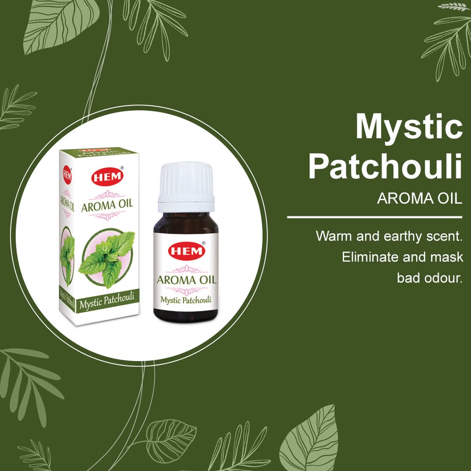 HEM Mystic Patchouli Aroma Oil (10 ml)